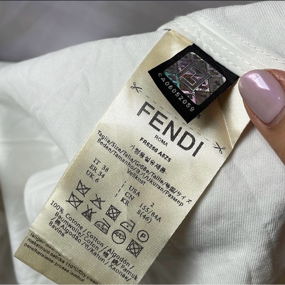 Fendi Joshua Vides cotton shirt - Picture 2 of 2